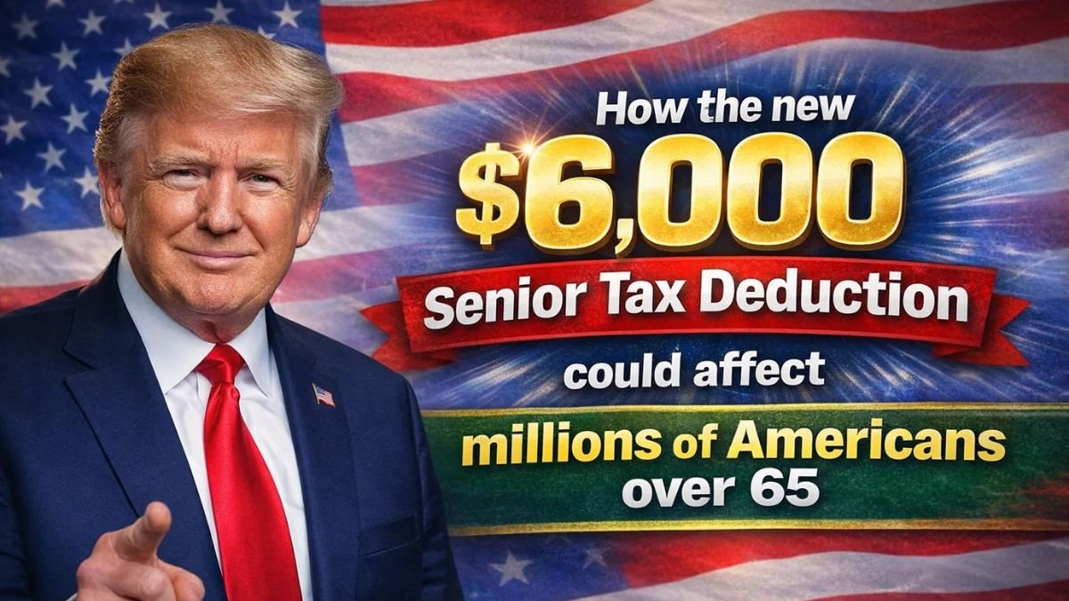 How the new $6,000 senior tax deduction could affect millions of Americans over 65