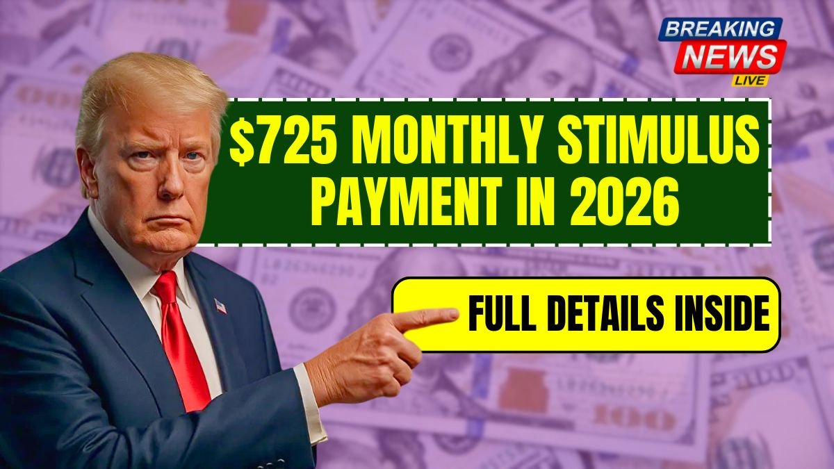 How to Qualify for the $725 Monthly Stimulus Payment in 2026: Full Details Inside